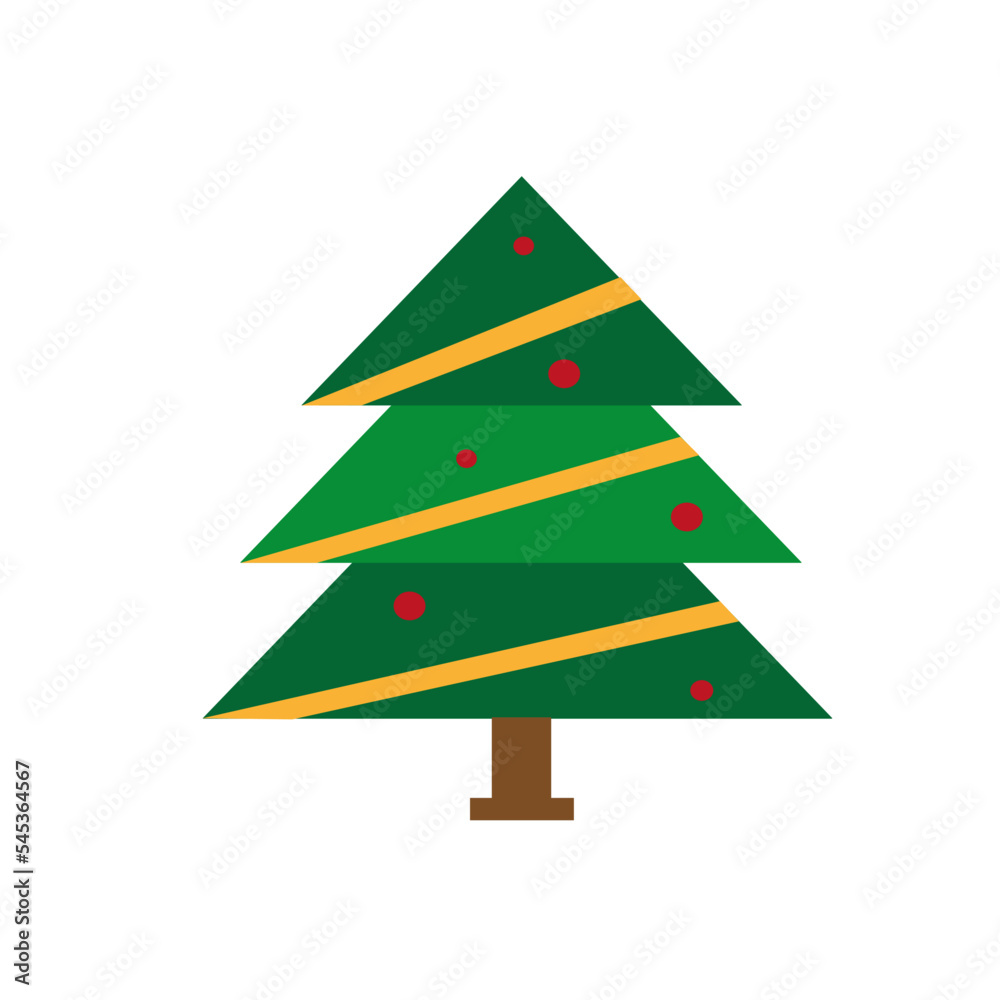 Fototapeta premium Decorated Christmas Tree