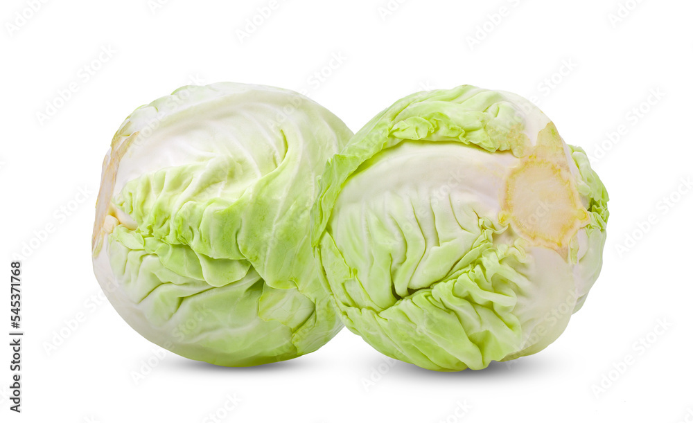 Fototapeta premium Cabbage isolated on transparent png