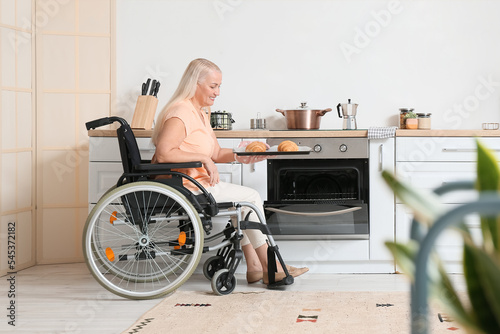 Mature woman with physical ...
