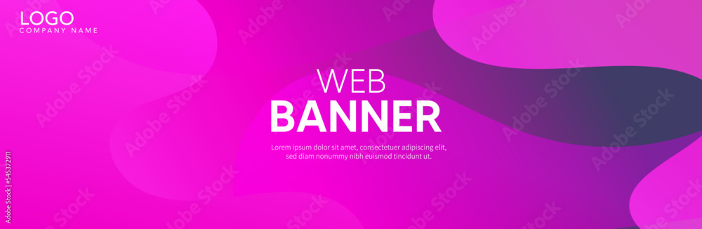 Abstract Pink background with waves, Pink banner
Abstract Pink background with waves, Pink banner