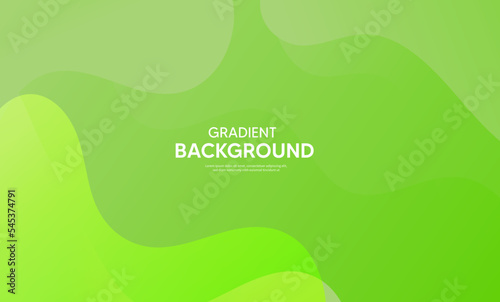 Abstract green background, Green banner