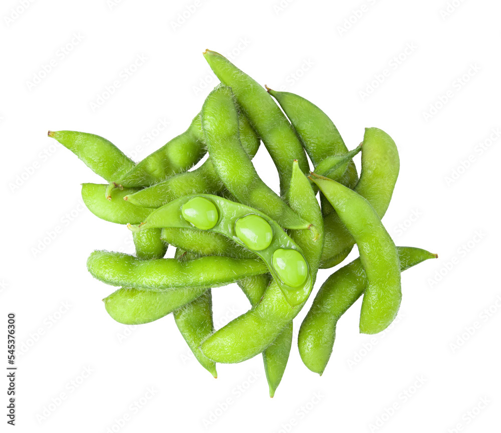 Edamame beans isolated on transparent png Edamame beans isolated on transparent png