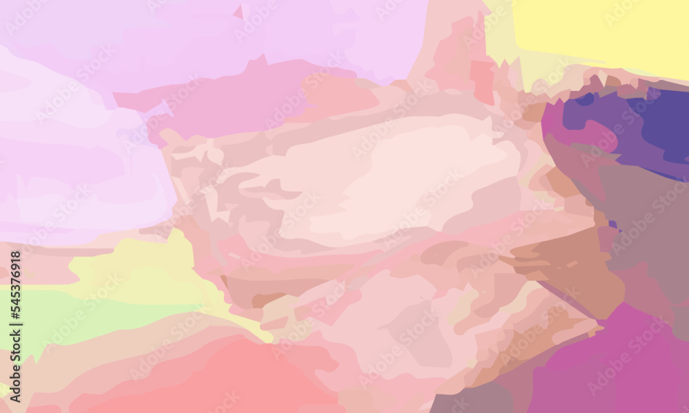 Fototapeta premium abstract oil painting vector illustration.