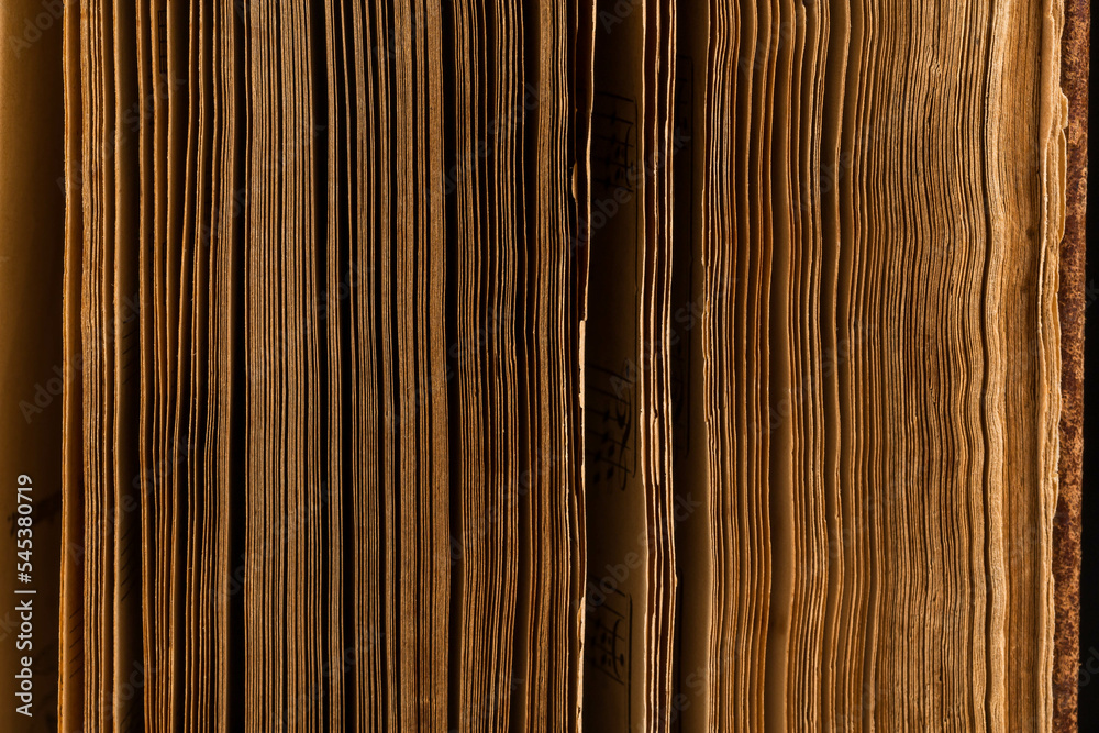 Detail of pages of an old book Detail of pages of an old book