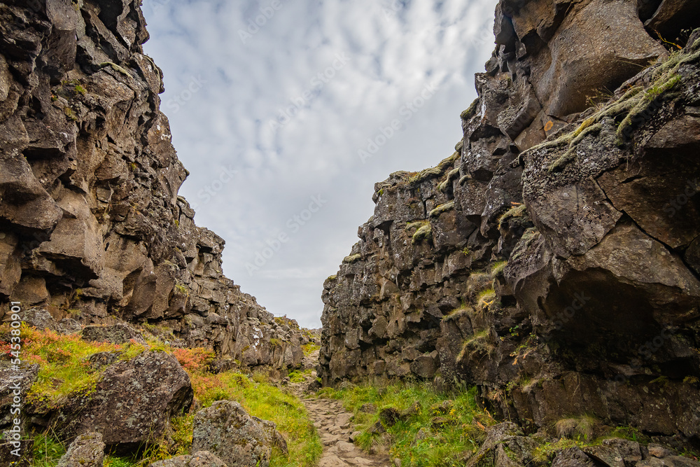 Landscape of Þingvellir National Park (Iceland) Landscape of Þingvellir National Park (Iceland)
