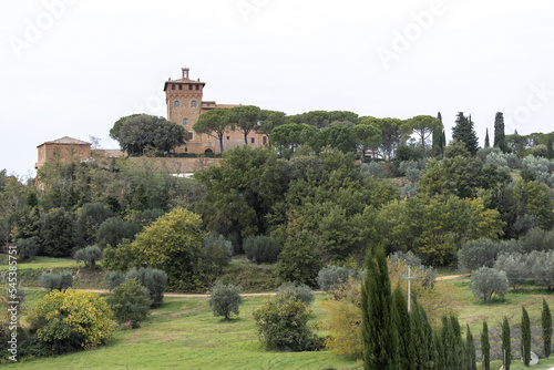 Scenic view of Montepulciano, Italy