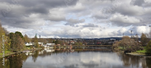 Panoramic view of Trondheim, Norway