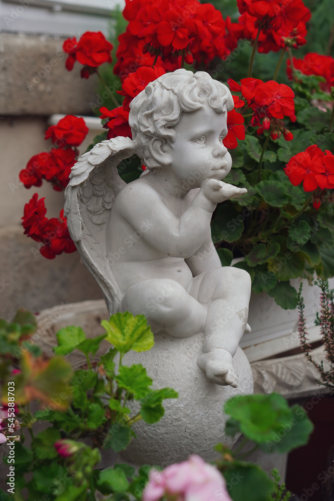 statue of angel statue of angel