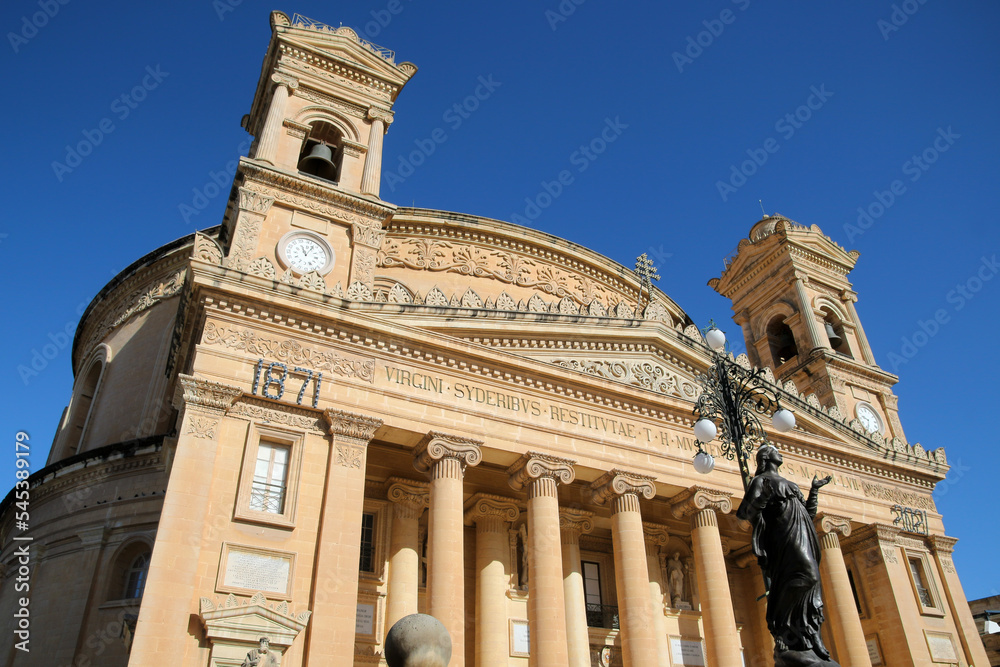The Mosta Cathedral or Rotunda Santa Marija Assunta, Malta 