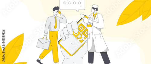 Doctor epidemic prevention and anti epidemic flat vector concept operation illustration
