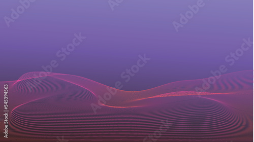 Wave Background design ppt 
