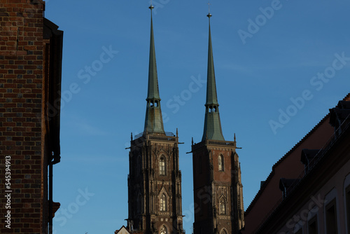 cathedral in wroclaw in poland