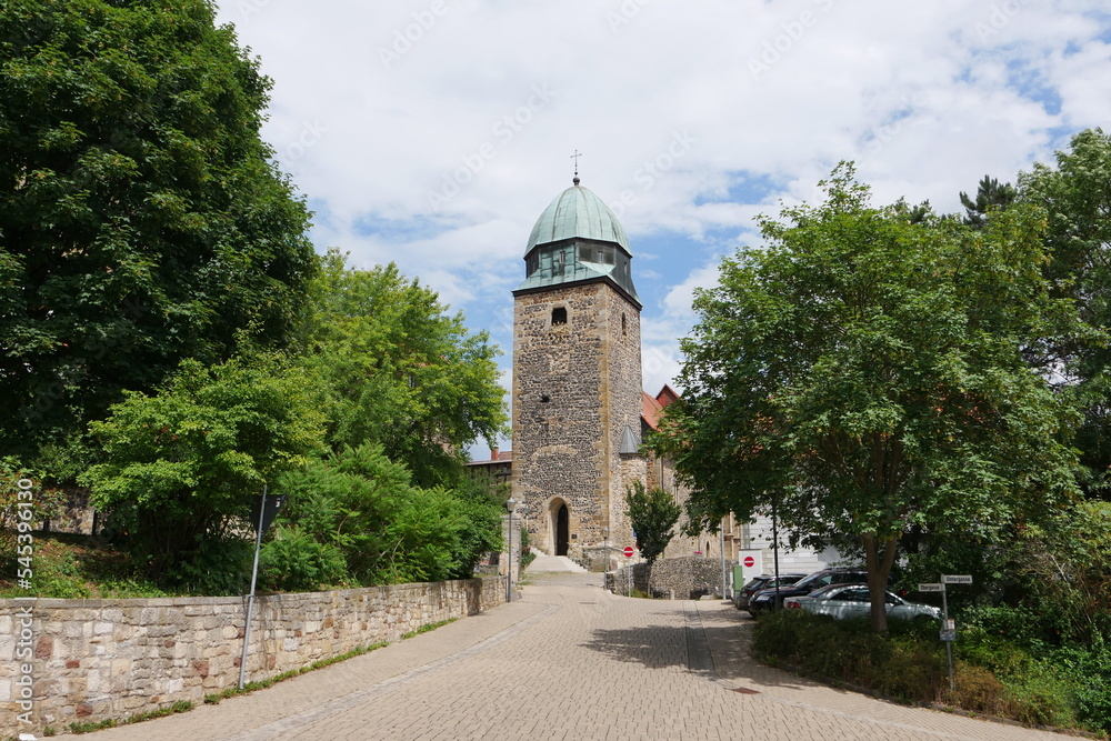 Kirchturm Nikolaikirche in Felsberg
