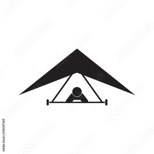  hang gliding icon