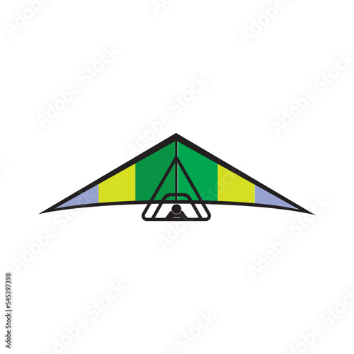  hang gliding icon