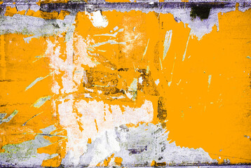 Old ripped torn grunge posters and backgrounds creased crumpled paper backdrop surface placard 