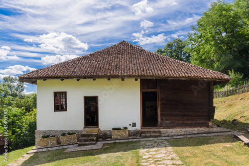 Old Serbian traditional house 