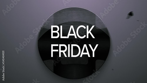3D animation for Black Friday sales
