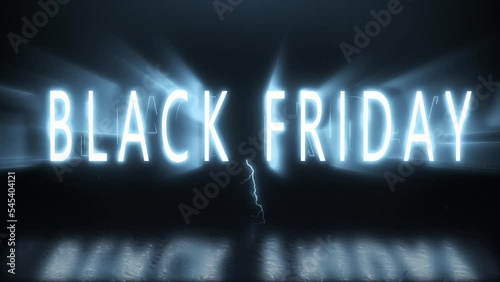 3D animation for Black Friday sales