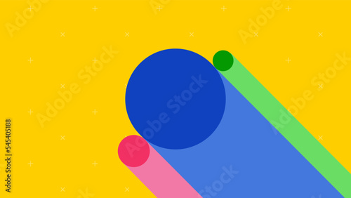Geometry ellipse minimalistic artwork poster with simple shape and figure. Abstract vector pattern design for web banner, business presentation, branding package, wallpaper