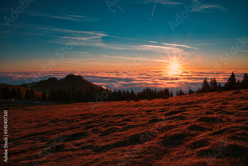 sunset in the mountains © Nikolaus