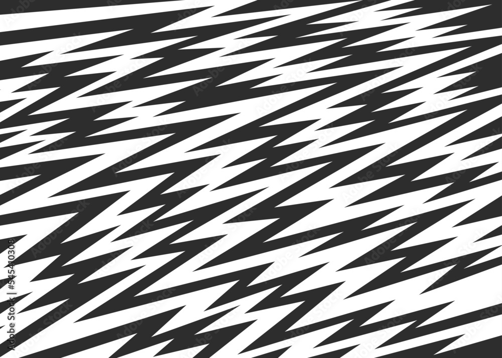 Abstract background with gradient zigzag line pattern