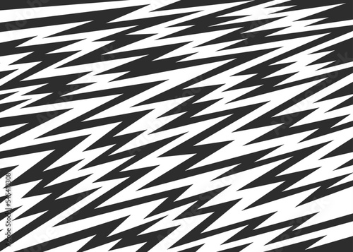 Abstract background with gradient zigzag line pattern