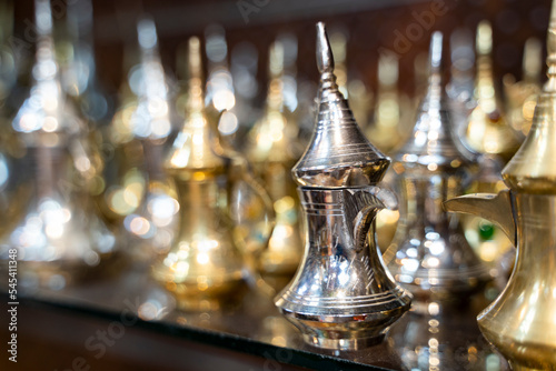 Dallah Arabic coffee made of silver