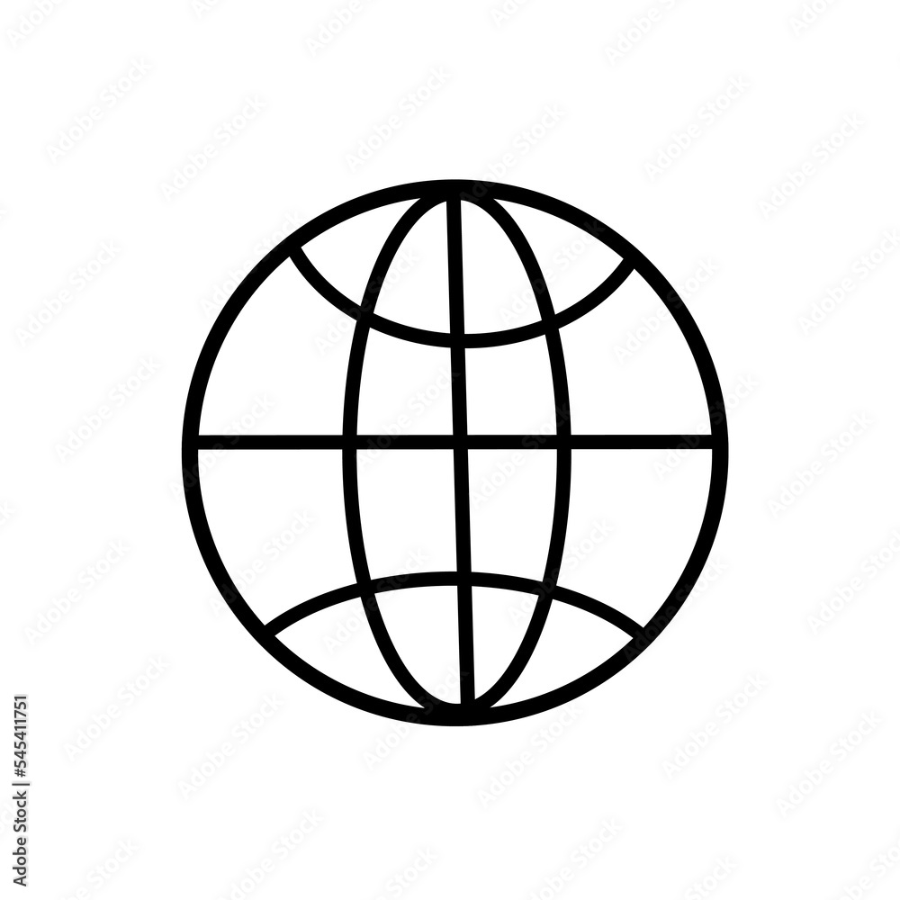 earth globe icon