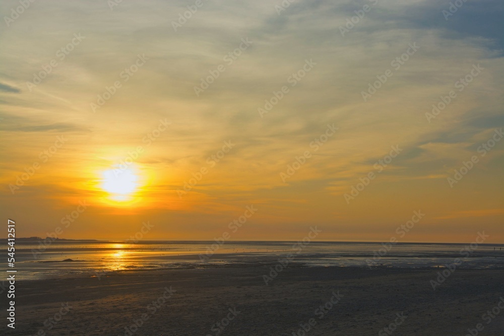 couchant sur la baie de somme couchant sur la baie de somme