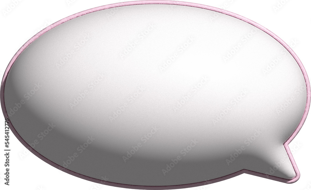 cute 3d colorful speech bubble, text box, conversation box decoration cute 3d colorful speech bubble, text box, conversation box decoration