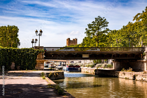 Pont à Narbonne sur la Robine