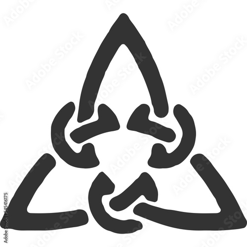 Triquetra Vintage Illustration Vector