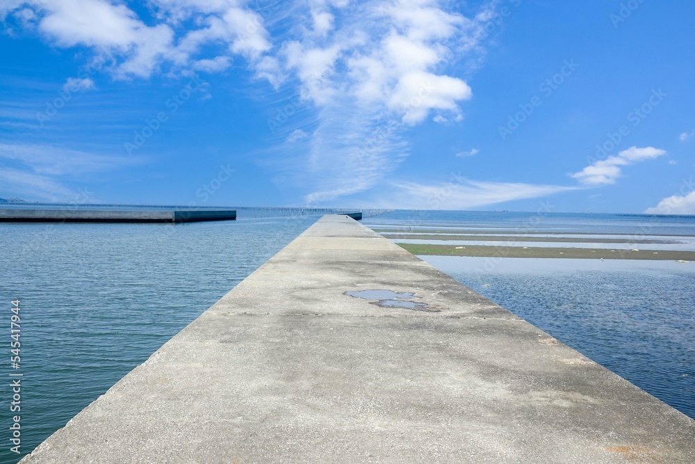 木更津の漁港風景