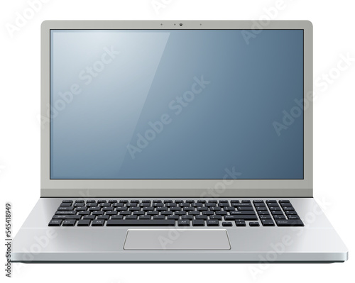Laptop, modern computer 3d ...