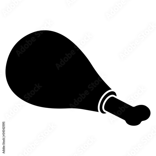 A perfect design icon of drumstick