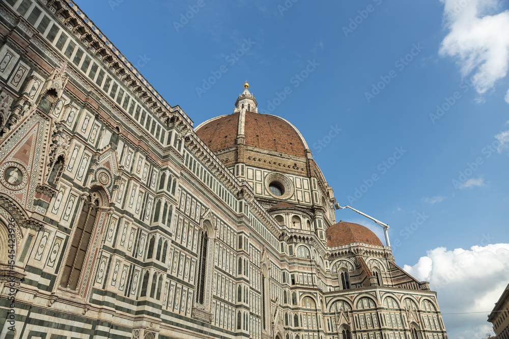 View of Cattedrale di Santa Maria del Fiore, Firenze, Italy.
