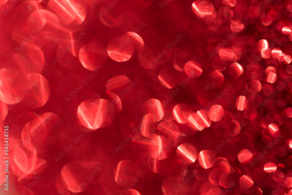 Red Bokeh Background, abstract red background