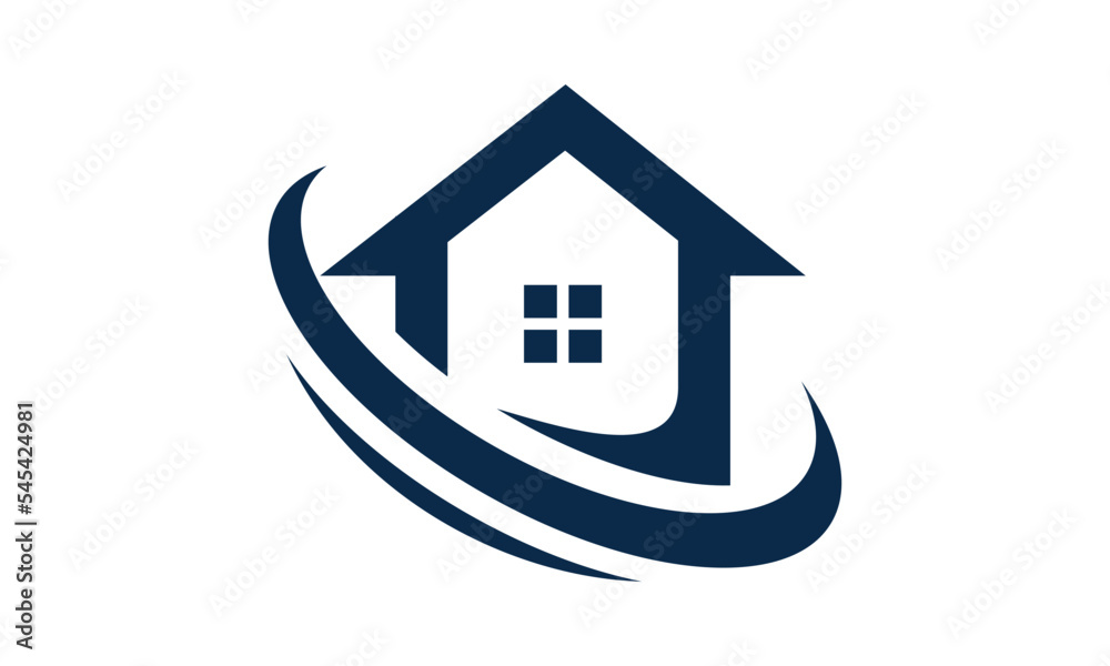 abstract house icon logo template abstract house icon logo template