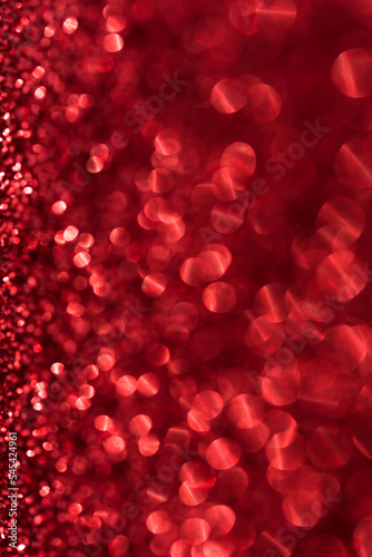 Red Bokeh Background, abstract red background