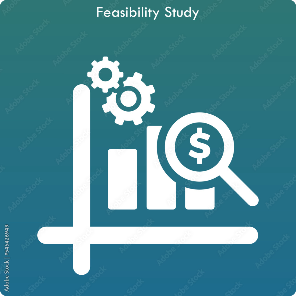 Vector illustration of Feasibility Study. Vector illustration of Feasibility Study.