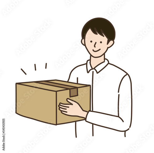 ドローン　ドローン配送　配達　ダンボール　輸送