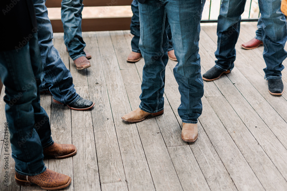 Texas boots and jeans