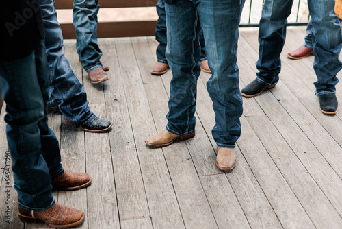 Texas boots and jeans