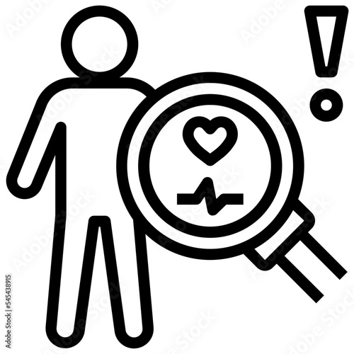 abnormal outline style icon