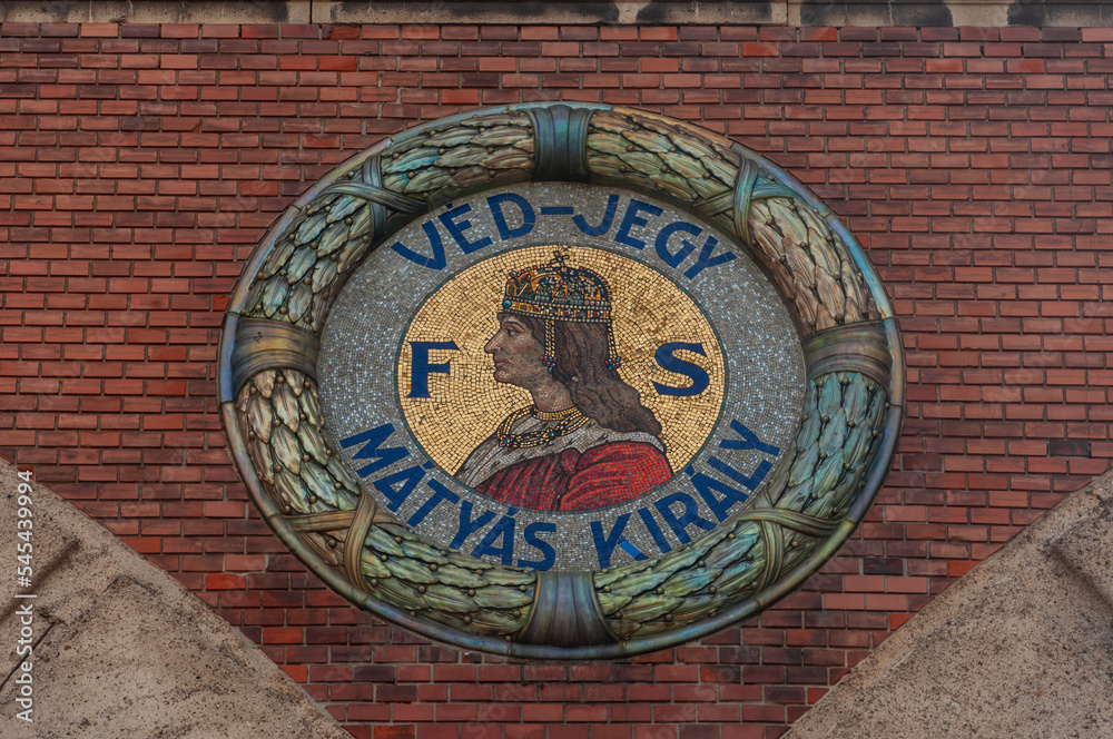 Old abandoned historic brick brewery in Budapest, Hungary