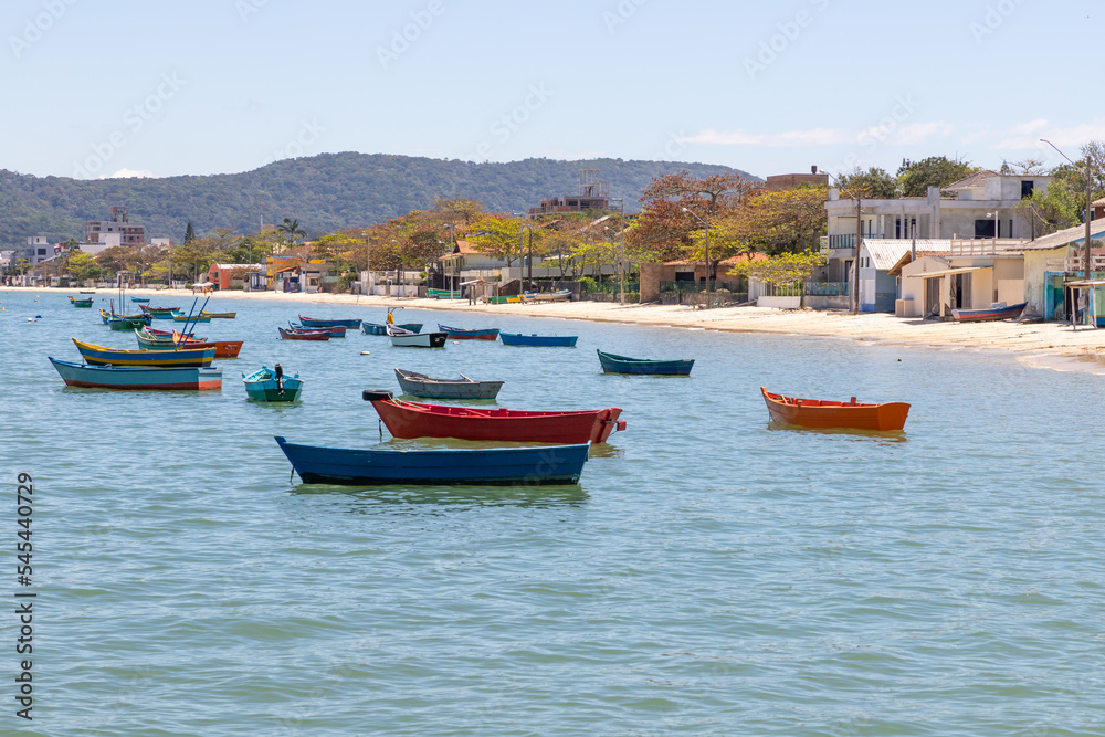 Fototapeta premium Fisherman Boats on the beach
