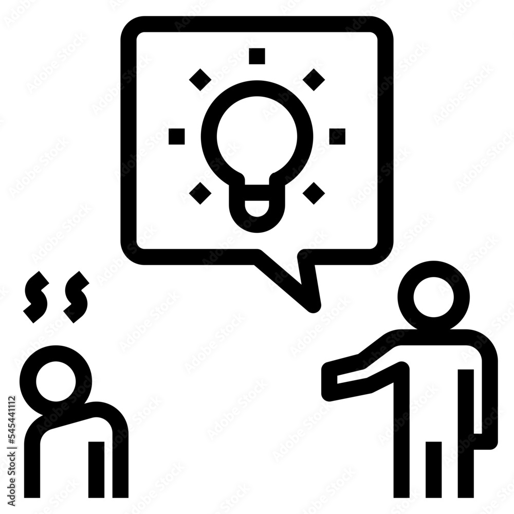 guide outline style icon guide outline style icon
