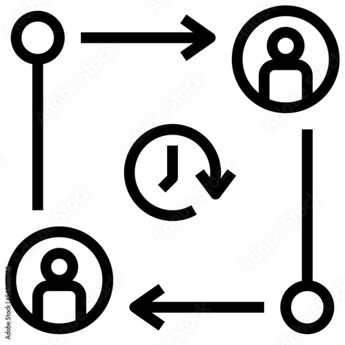 real outline style icon