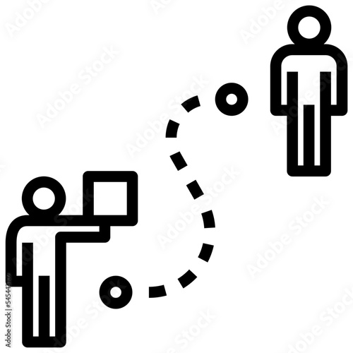 self outline style icon